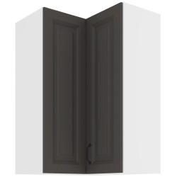 60 x 60 GN-90 2F (90°) - STILO GRAFIT MAT / BIAŁY