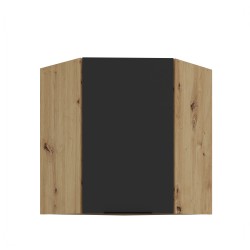 60 x 60 GN-72 1F (45°) - ARIA BLACK / Dąb artisan