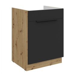 60 ZL 1S  BB  - ARIA BLACK / Dąb artisan