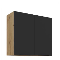 80 G-72 2F  - ARIA BLACK / Dąb artisan