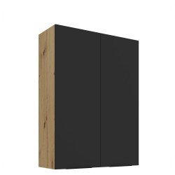 80 G-108 2F  - ARIA BLACK / Dąb artisan