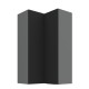 60 x 60 GN-108 2F (90°) - ARIA BLACK / ANT