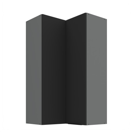 60 x 60 GN-108 2F (90°) - ARIA BLACK / ANT