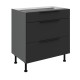 80 D 3S BB - ARIA BLACK / ANT