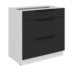 80 D 3S BB - ARIA BLACK / WH