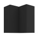60x60 GN-72 2F (90°) - ARIA BLACK / CZARNY