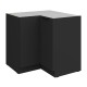 90 x 90 DN 2F BB - ARIA BLACK / CZARNY