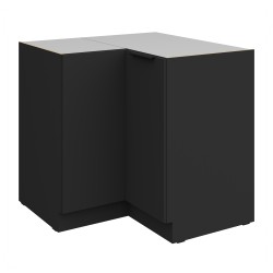 90 x 90 DN 2F BB - ARIA BLACK / CZARNY