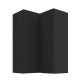 60x60 GN-90 2F (90°) - ARIA BLACK / CZARNY