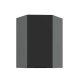 60x60 GN-90 1F (45°) - ARIA BLACK / ANT