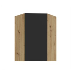 60x60 GN-90 1F (45°) - ARIA BLACK / Dąb artisan