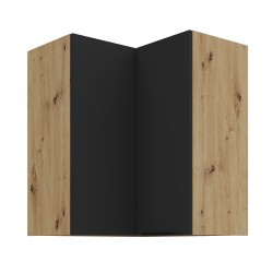 60 x 60 GN-72 2F (90°) - ARIA BLACK / Dąb artisan