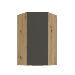 60 x 60 GN-108 1F (45°) - ARIA GRAPHITE / Dąb artisan