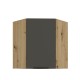 60 x 60 GN-72 1F (45°) - ARIA GRAPHITE / Dąb artisan