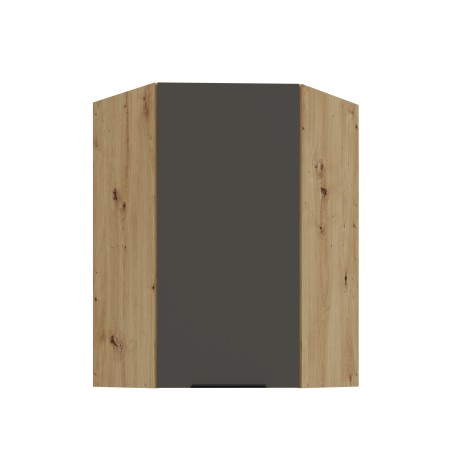 60x60 GN-90 1F (45°) - ARIA GRAPHITE / Dąb artisan