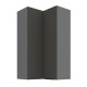 60 x 60 GN-108 2F (90°) - ARIA BLACK / ANT