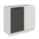 105 DN 1F BB - ARIA GRAPHITE / WH