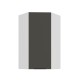 60 x 60 GN-108 1F (45°) - ARIA GRAPHITE / WH