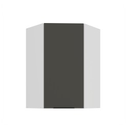 60x60 GN-90 1F (45°) - ARIA GRAPHITE / BIAŁY