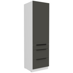 60 DKS-210 3S 1F - ARIA GRAPHITE / WH