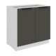 80 D 2F  BB - ARIA GRAPHITE / WH
