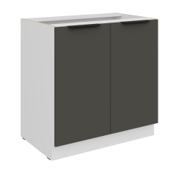 80 D 2F  BB - ARIA GRAPHITE / WH