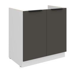 80 ZL 2F  BB - ARIA GRAPHITE / WH