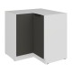 90 x 90 DN 2F BB - ARIA GRAPHITE / WH