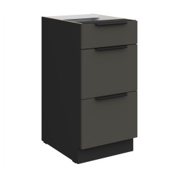 40 D 3S BB - ARIA GRAPHITE / CZARNY