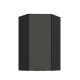 60x60 GN-108 1F (45°) - ARIA GRAPHITE / CZARNY