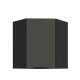 60x60 GN-72 1F (45°) - ARIA GRAPHITE / CZARNY