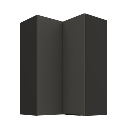 60x60 GN-90 2F (90°) - ARIA GRAPHITE / CZARNY