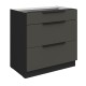 80 D 3S BB - ARIA GRAPHITE / CZARNY