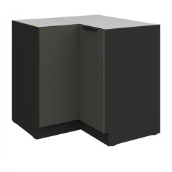 90 x 90 DN 2F BB - ARIA GRAPHITE / CZARNY