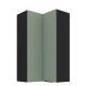 60x60 GN-108 2F (90°) - ARIA AQUAMARINE / CZARNY