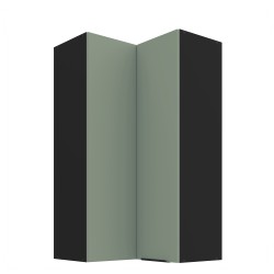 60x60 GN-108 2F (90°) - ARIA AQUAMARINE / CZARNY