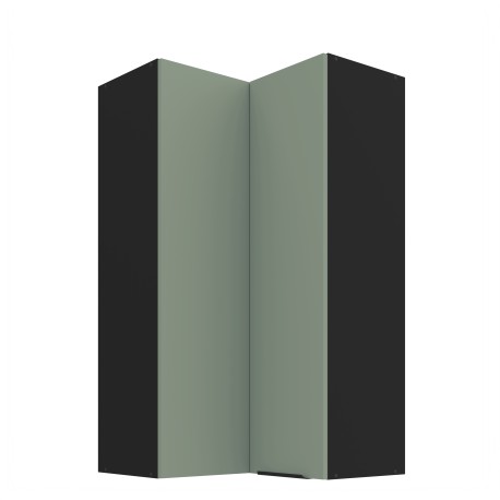 60x60 GN-108 2F (90°) - ARIA AQUAMARINE / CZARNY